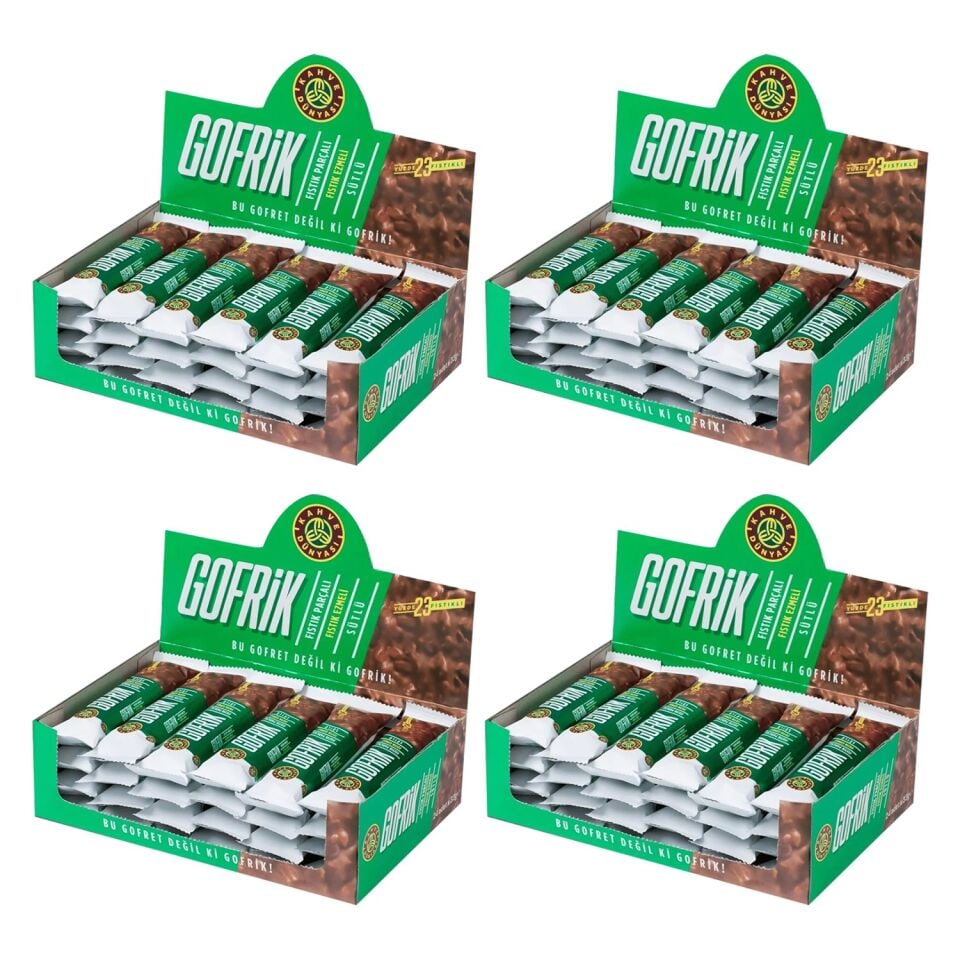 Kahve Dünyası Gofrik Sütlü 33 gr 24 lü x 4 Kutu (96 ad)