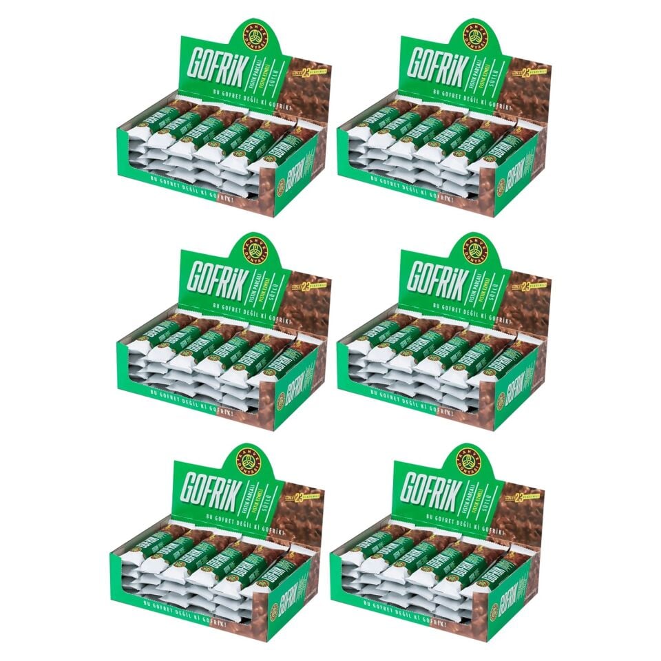 Kahve Dünyası Gofrik Sütlü 33 gr 24 lü x 6 Kutu (144 ad)