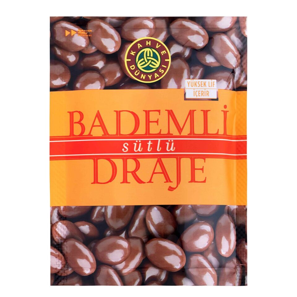 Kahve Dünyası Bademli Sütlü Draje 60 gr x 4 Adet