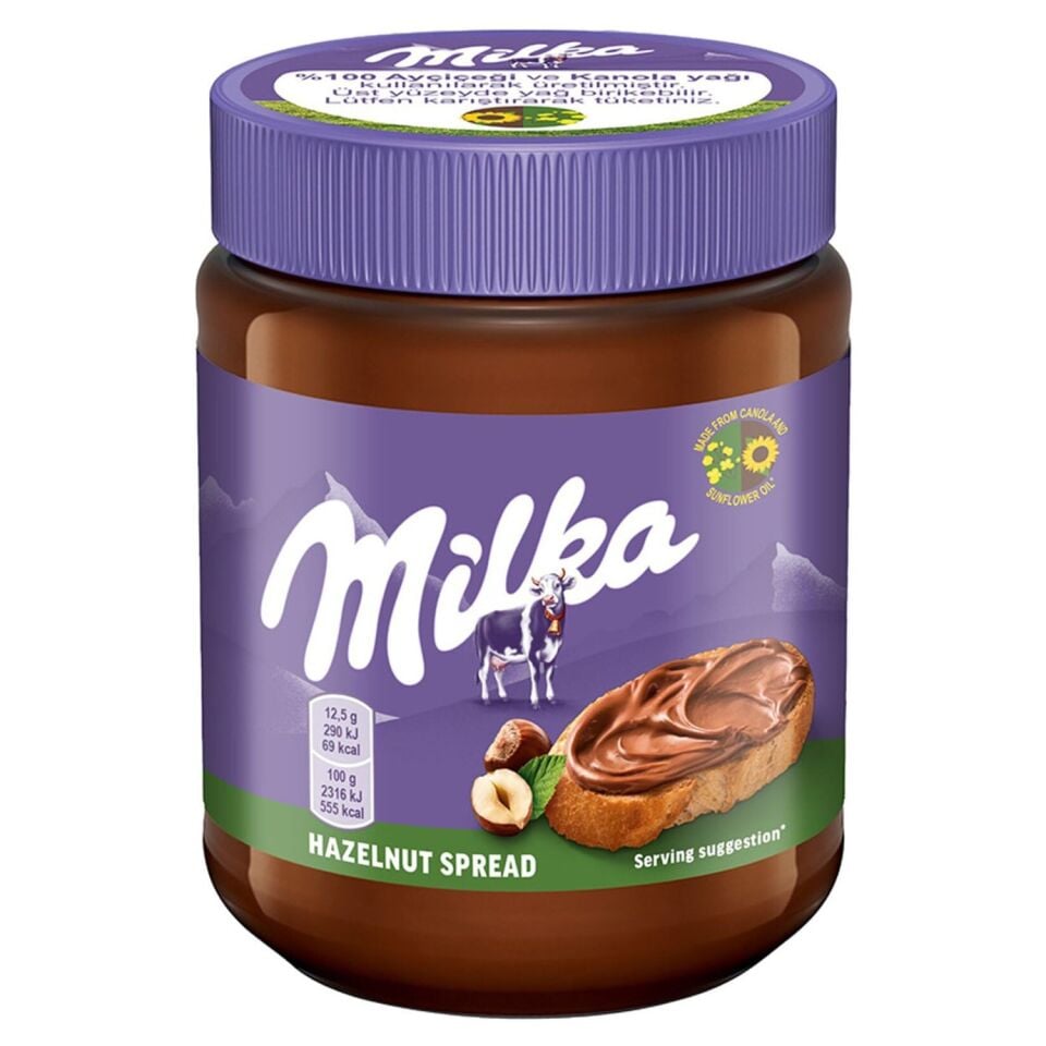 Milka Kakaolu Fındık Ezmesi 350 gr x 4 Adet