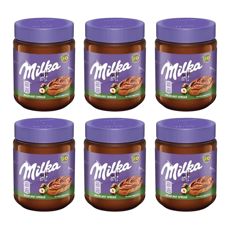 Milka Kakaolu Fındık Ezmesi 350 gr x 6 Adet