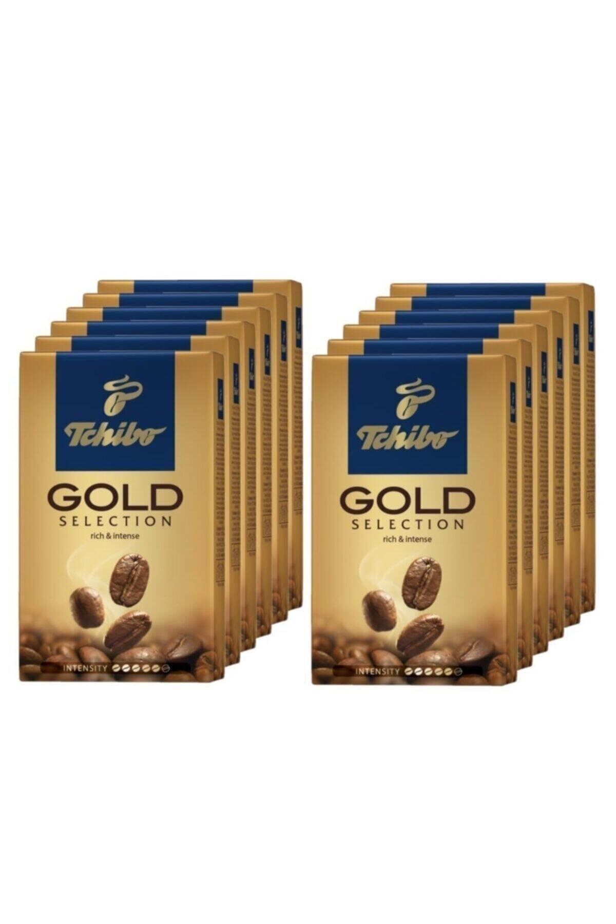 Tchibo Gold Selection 250 gr 12' li Paket Filtre Kahve