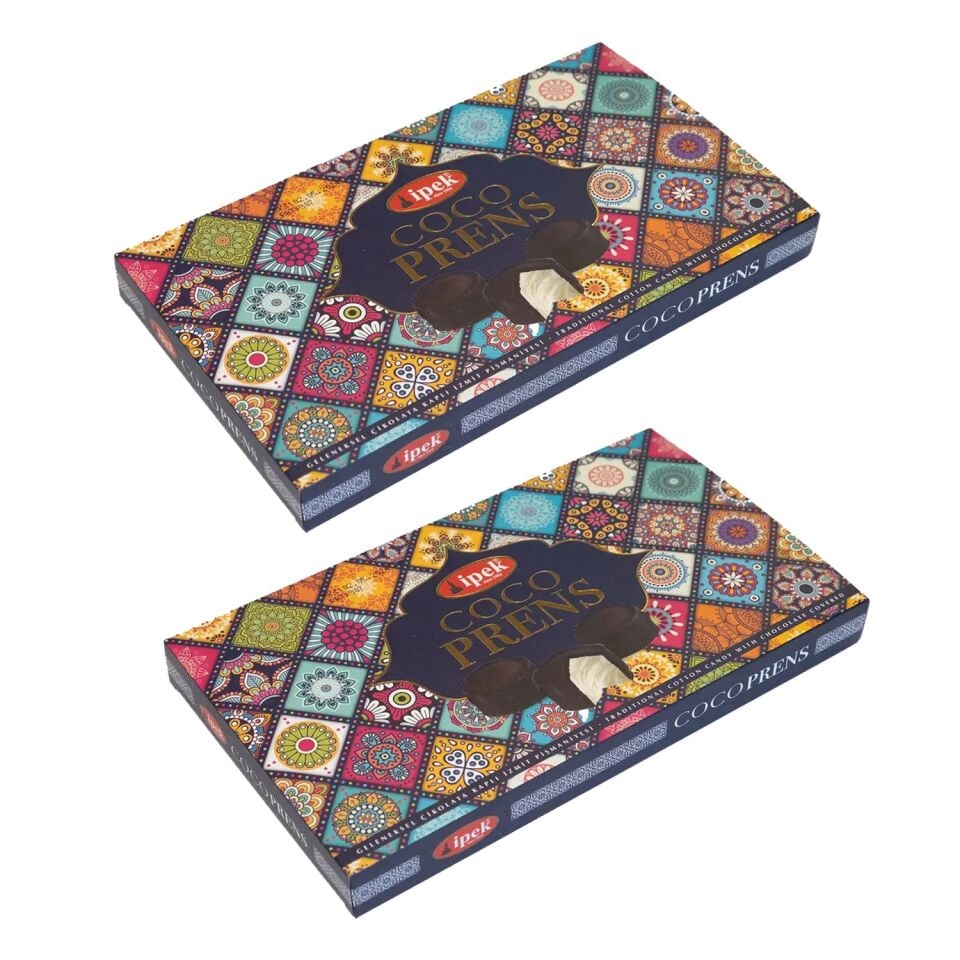 İpek Pişmaniye Çikolatalı Pişmaniye Coco Prens 18'li 235 gram x 2 Adet