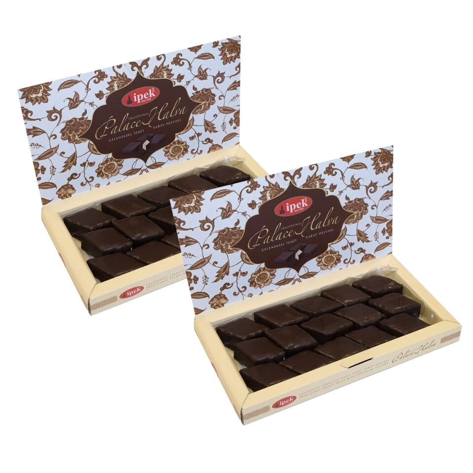 İpek Pişmaniye Saray Helvası Çikolata Kaplı 350 gr x 2 Adet