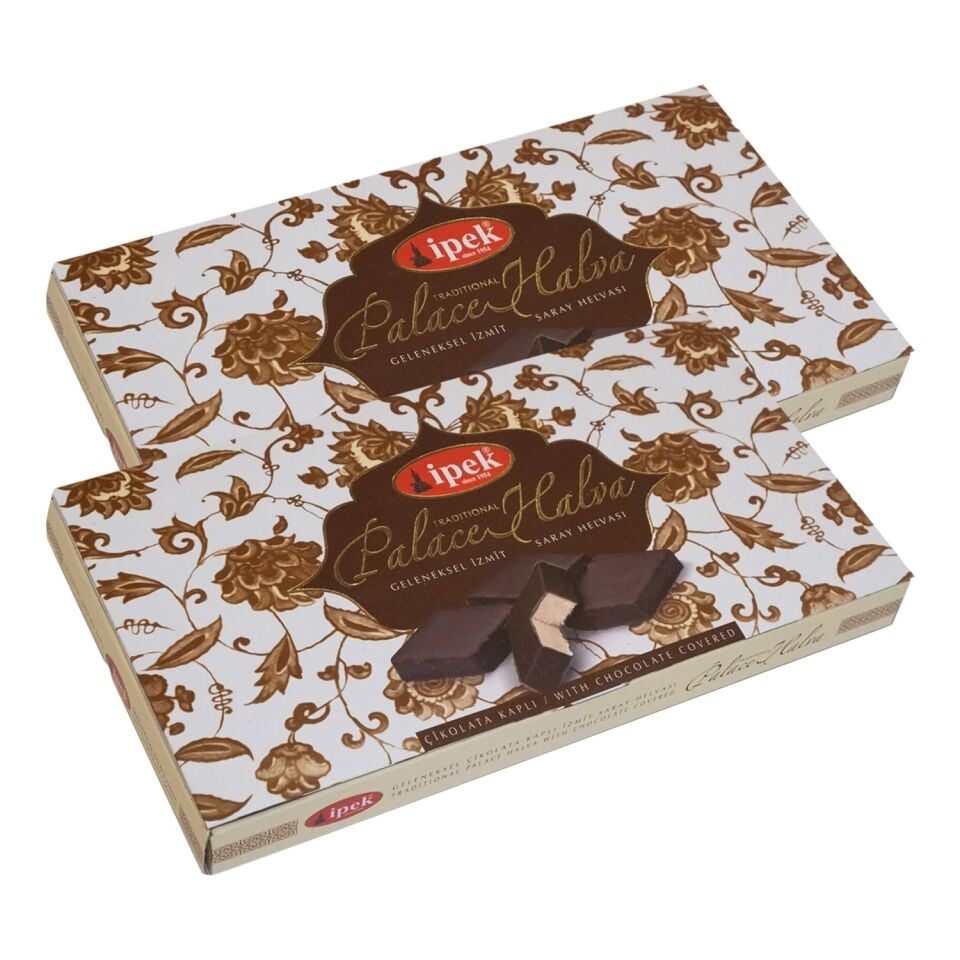 İpek Pişmaniye Saray Helvası Çikolata Kaplı 550 gr x 2 Adet