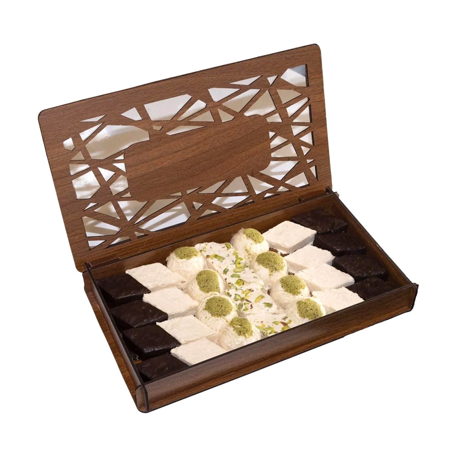 İpek Pişmaniye Ahşap Kutu Elegance 500 gr