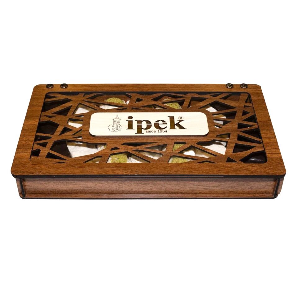 İpek Pişmaniye Ahşap Kutu Elegance 500 gr
