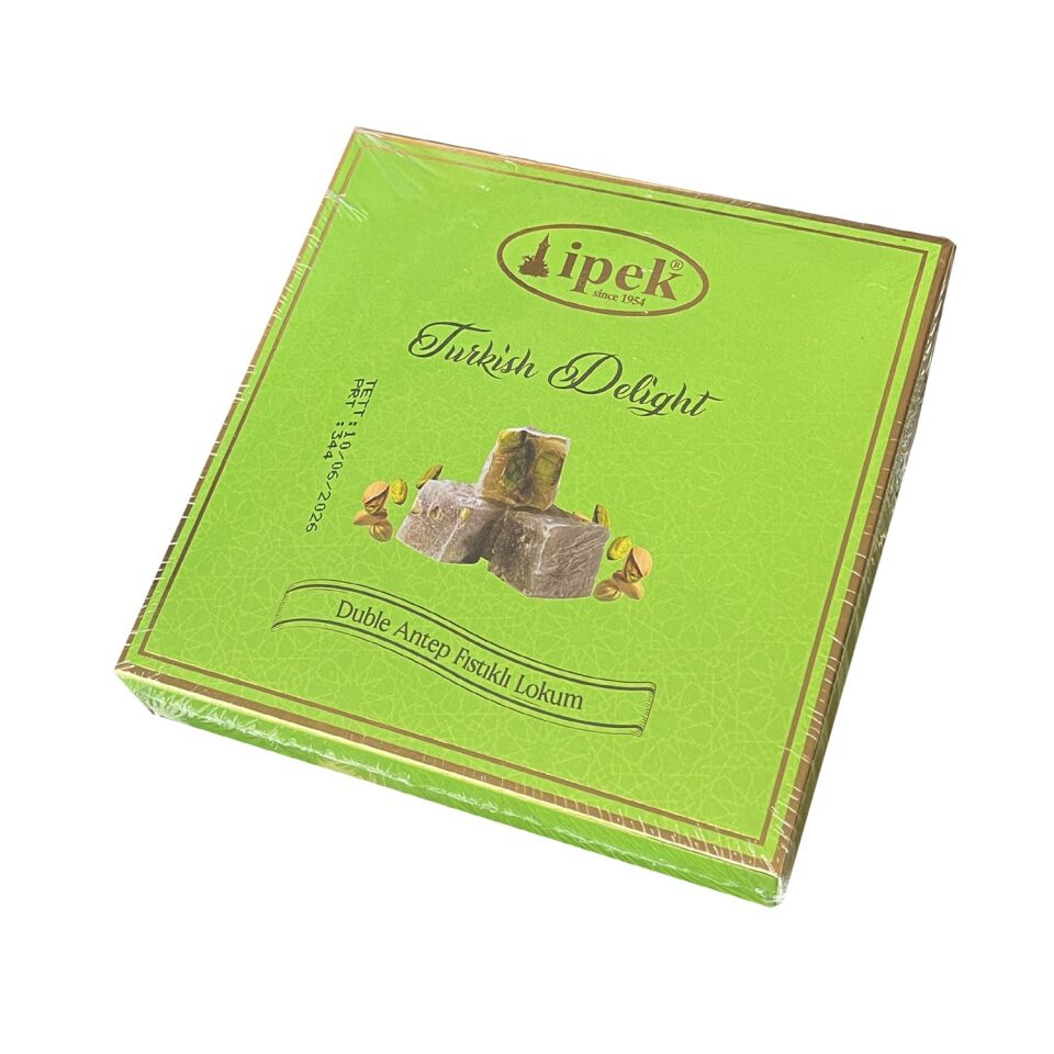 İpek Pişmaniye Duble Antep Fıstıklı Lokum 250 gr x 2 Adet