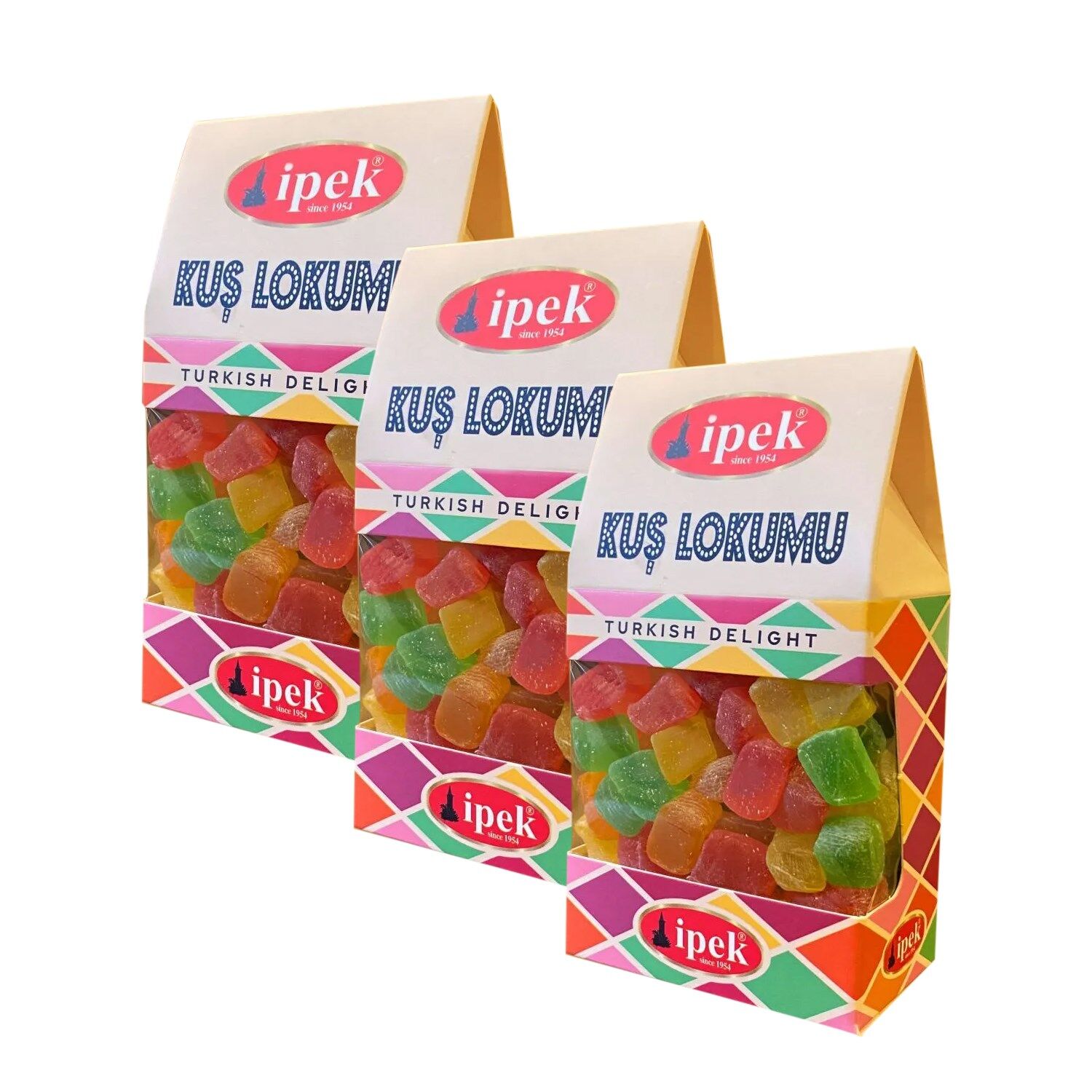 İpek Pişmaniye Kuş Lokumu 100 gr x 3 Adet