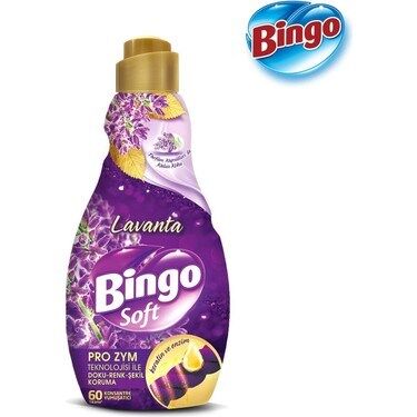 Bingo Soft Konsantre Çamaşır Yumuşatıcısı Lavanta 1440 ml X 2 Adet