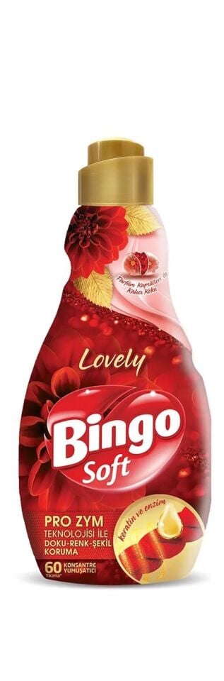 Bingo Soft Konsantre Yumuşatıcı 1440 ml Lovely-Nergis-Manolya 3 lü Set