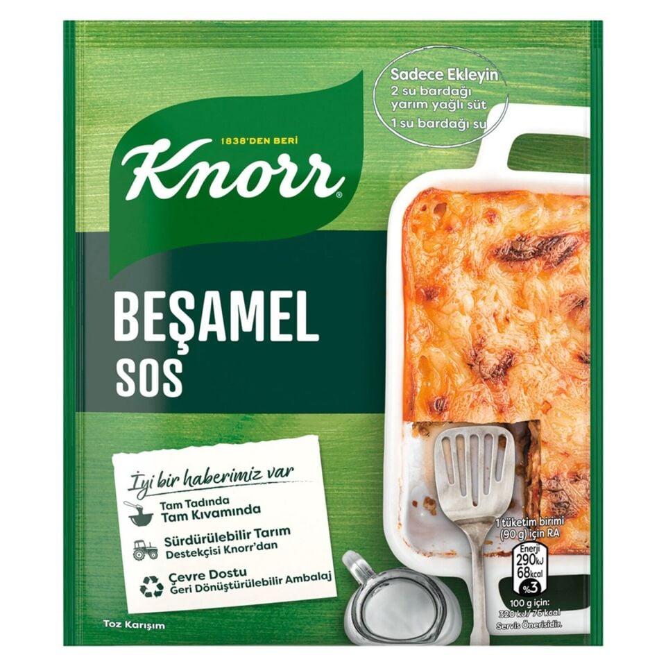 Knorr Beşamel Sos 70 Gr x 6 Adet