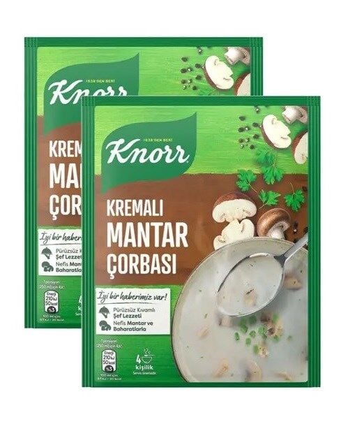 Knorr Hazır Çorba 6 Çeşit 12 li Karma Paket