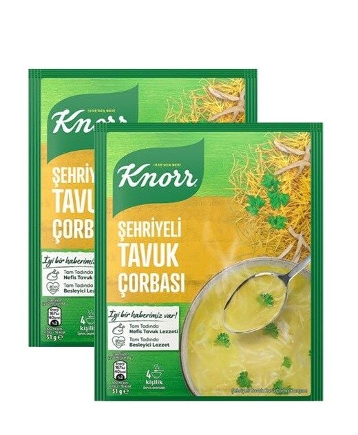 Knorr Hazır Çorba 6 Çeşit 12 li Karma Paket