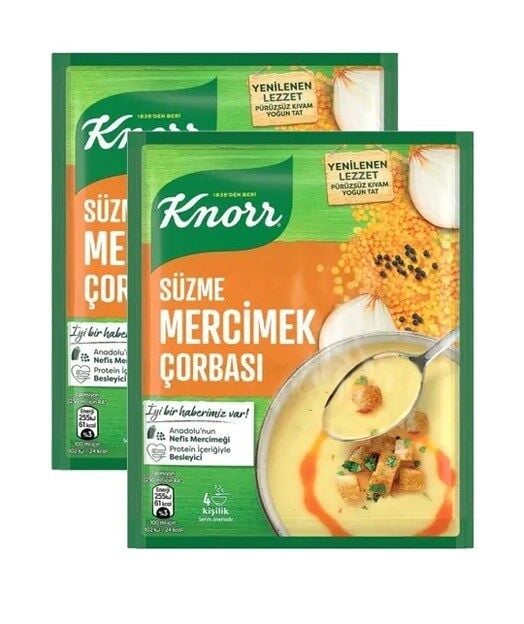 Knorr Hazır Çorba 6 Çeşit 12 li Karma Paket