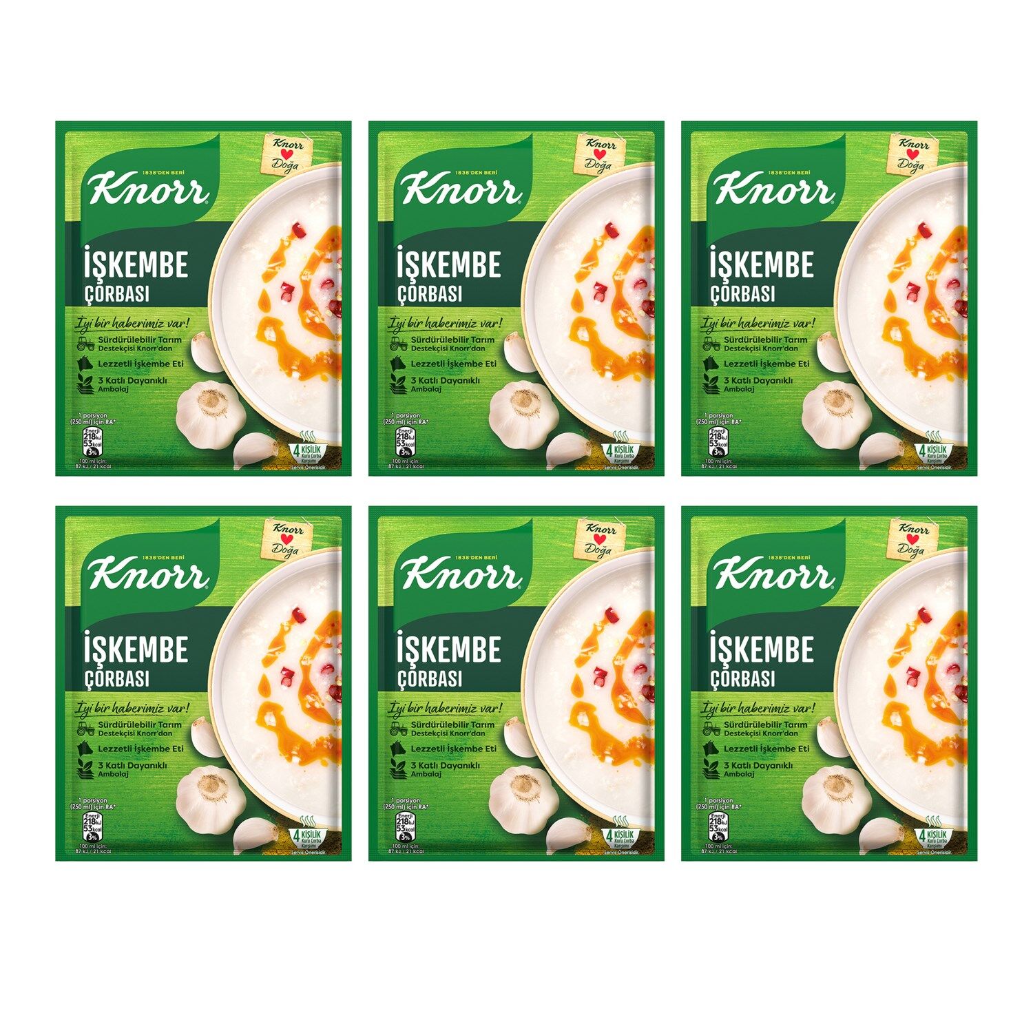 Knorr İşkembe Çorbası 63 gr x 6 Adet