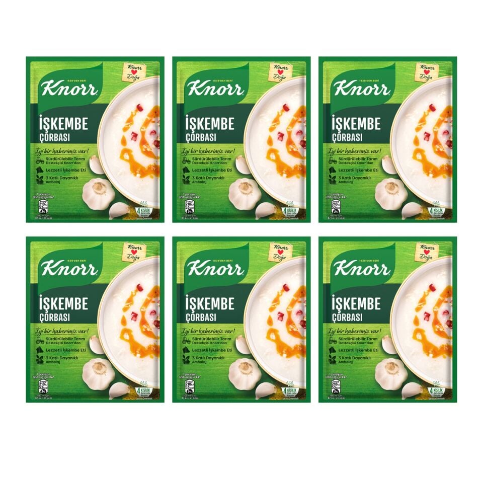 Knorr İşkembe Çorbası 63 gr x 6 Adet